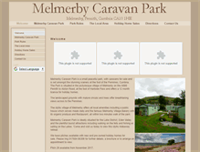 Tablet Screenshot of melmerbycaravanpark.co.uk